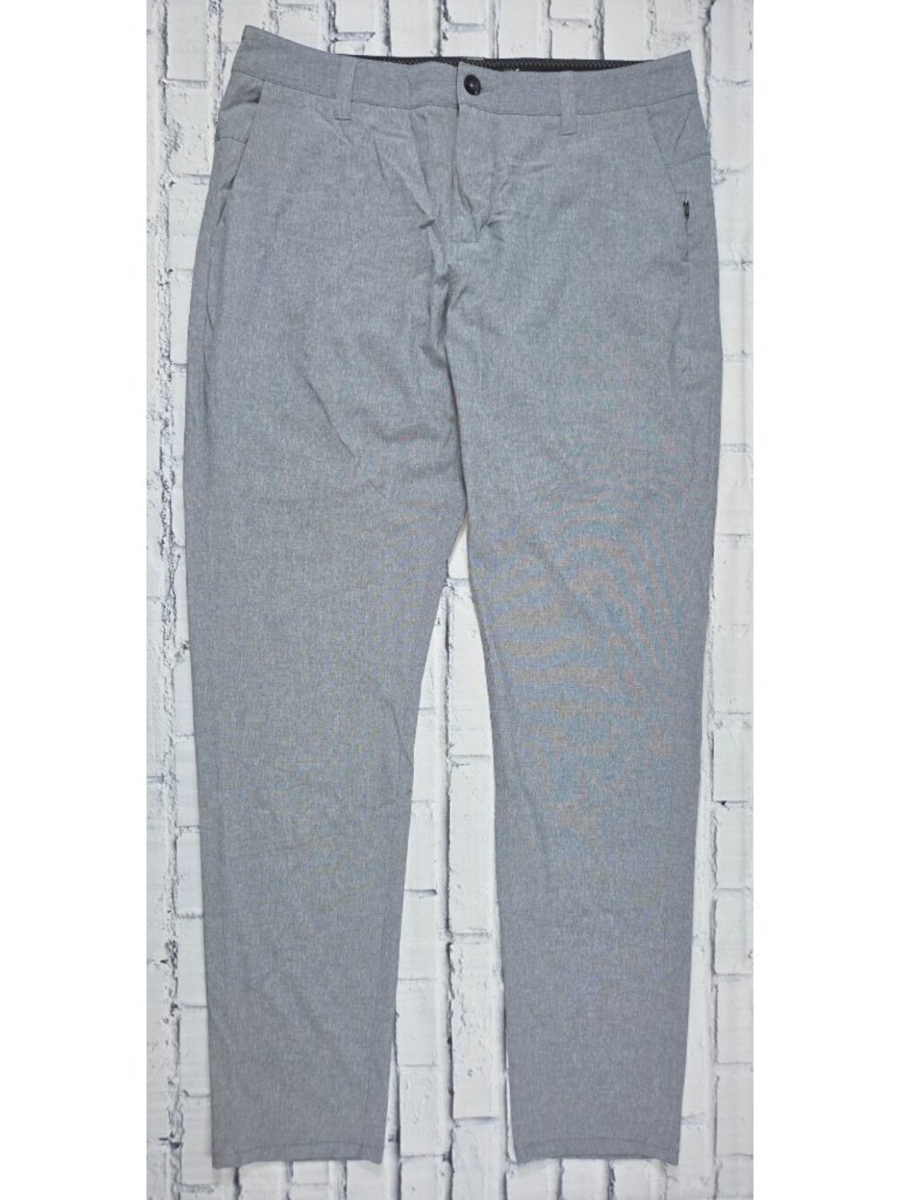 Vuori Mens Gray Performance Stretch Pants Size 32 (34x33)